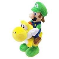 Super Mario Brothers Luigi Riding Yoshi Plush 20cm