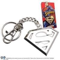 superman logo metal keychain xt8361