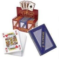 Suprme Playing Cards PLASTIC COATED Gloss finish Security Sealed