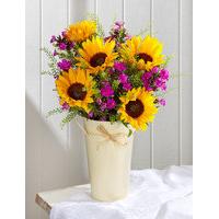 Sunflower Pitcher