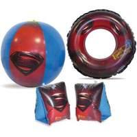 Superman Man of Steel PVC Beach Set 4pcs