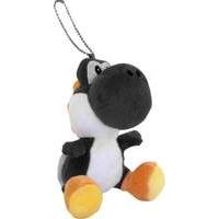 Super Mario Mascots Plush Yoshi Black