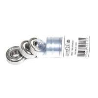 Sushi Skateboard Bearings - Chrome ABEC 7 (Pack of 8)