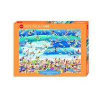 Surfing, Blachon 1000 Piece Jigsaw Puzzle