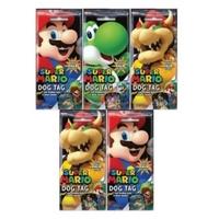 Super Mario Dog Tag Fun Packs CDU - Case of 24