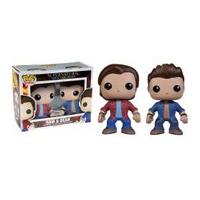 supernatural sam dean 2 pack pop vinyl figures