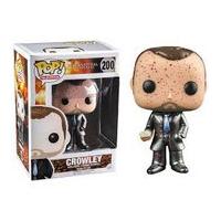 supernatural crowley bloody metallic exclusive pop vinyl figure