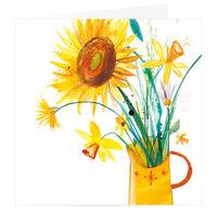 Summer Vase Floral Card