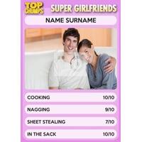 super girlfriends top chumps card