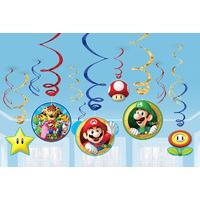 Super Mario Swirl Value Decoration Pack