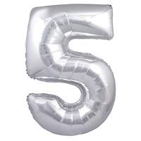 Supershape Silver Number 5 Heliu...