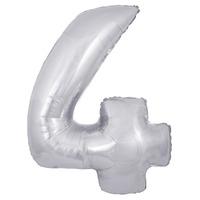 Supershape Silver Number 4 Heliu...