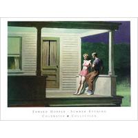 Summer Evening By Edward Hopper