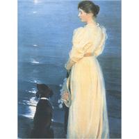 Summer Evening at Skagen By Peter Severin Kroyer