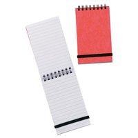 Summit Notebook Wirebound with Elastic Band Feint Ruled 192 Pages 127x76mm Red (Pack 10)