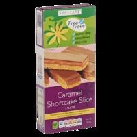 sunstart bakery caramel shortcake slices 150g 150g