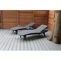 Supremo WPC Composite Decking Boards Silver Grey 22mm By 142mm By 2900mm