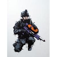 super army soldier sas purple by dan innes