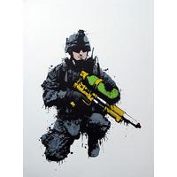 super army soldier sas yellow by dan innes