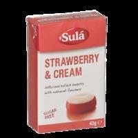 Sula Strawberry & Cream Sugar Free Sweets 42g - 42 g