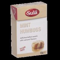 sula mint humbugs sugar free sweets 42g 42g