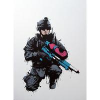 super army soldier sas blue by dan innes