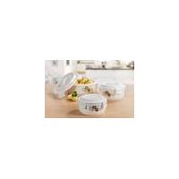 Sunflower, 3-piece thermal container set with lids