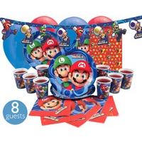 Super Mario Ultimate Party Kit 8 Guests