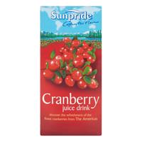 Sunpride Cranberry juice 12x 1 Ltr