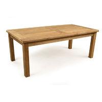 sutton rectangular teak coffee table