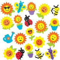 Sunflower Foam Stickers (Pack of 120)