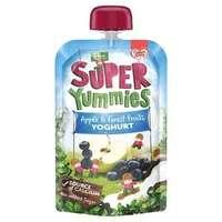 Super Yummies Apple & Forest Fruits Pouch 100g