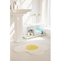 sunny side up bath mat yellow