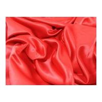 Superior Dull Duchess Satin Dress Fabric Red