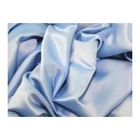 Superior Dull Duchess Satin Dress Fabric Pale Blue