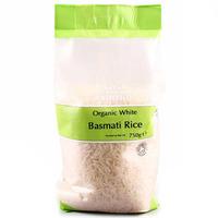 Suma Prepacks Organic White Basmati Rice 750g