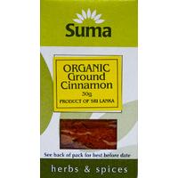 suma organic cinnamon ground 30g