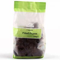 suma prepacks organic pitted prunes 500g