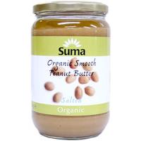 suma smooth organic peanut butter salted 700g