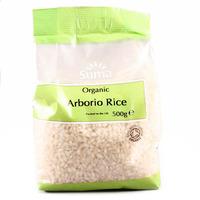 Suma Prepacks Organic Arborio Rice 500g