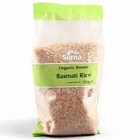 Suma Prepacks Organic Brown Basmati Rice 750g