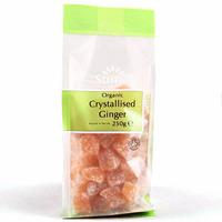 Suma Prepacks - Organic Crystallised Ginger 250g