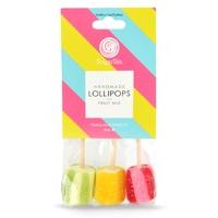 Sugar Sin 100% Natural Handmade Fruity Lollypops x 3 - 60g