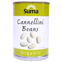 suma organic cannellini beans 400g