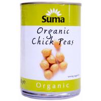 suma organic chickpeas 400g