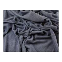 Super Soft Brushed Texture Knitted Dress Fabric Navy Blue