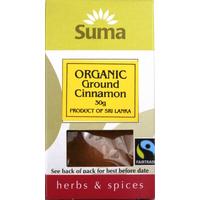 Suma Organic & Fairtrade Ground Cinnamon 25g