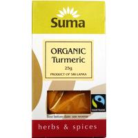 suma organic fairtrade ground turmeric 25g