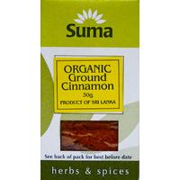 Suma Organic Ground Cinnamon - 30g