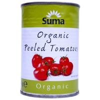 Suma Peeled Whole Organic Tomatoes - 400g